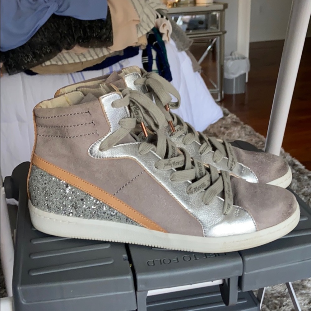 High top sneakers